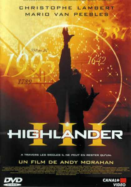 French DVDs - Highlander 3 The Sorcerer