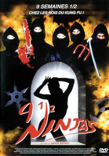 French DVDs - 9 Ninjas