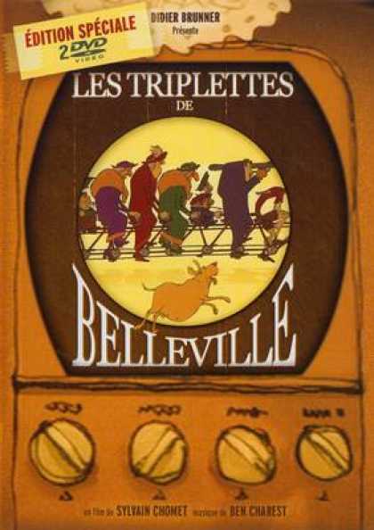 French DVDs - Triplettes De Belleville
