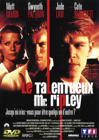 French DVDs - The Talented Mr. Ripley