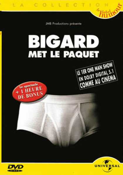 French DVDs - Bigard Met Le Paquet