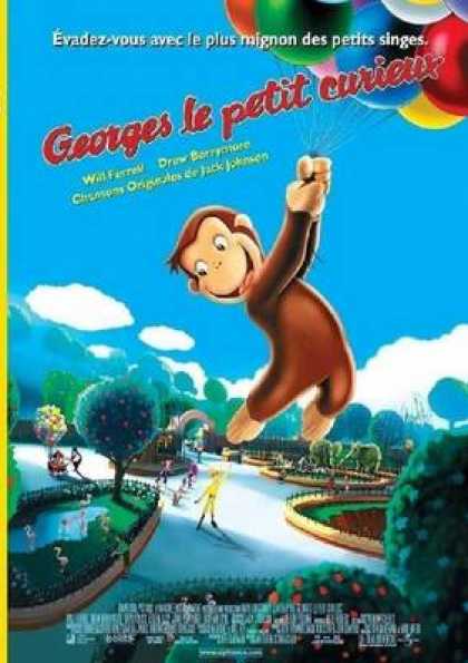 French DVDs - Curious George