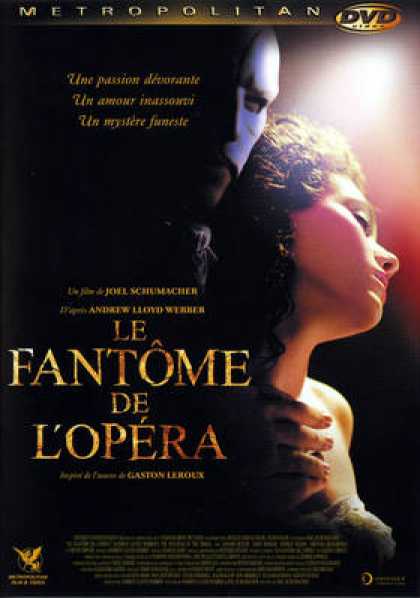 French DVDs - The Phantom Of The Opera