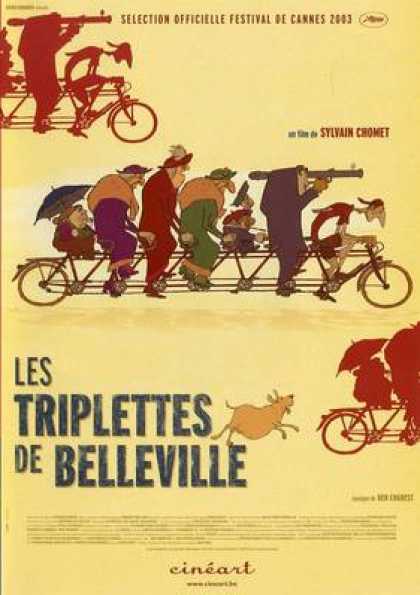French DVDs - The Triplets Of Belleville