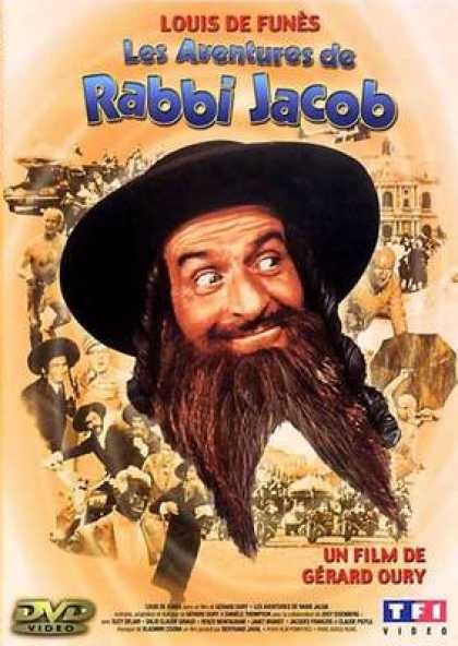 French DVDs - The Mad Adventures Of Rabbi Jacob