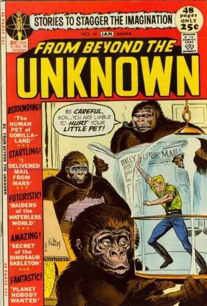From Beyond the Unknown 14 - Apes - Joe Kubert