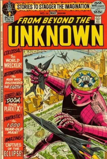 From Beyond the Unknown 16 - Stories To Stagger - Dc - World Wrecker - Colossal - Eclipse - Murphy Anderson