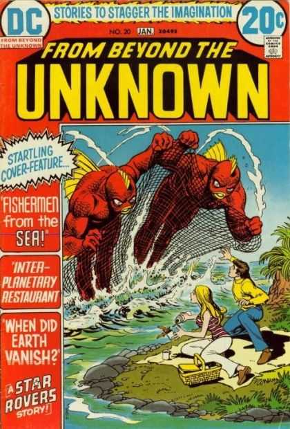 From Beyond the Unknown 20 - Fishermen From The Sea - Inter-planetary Restaurant - When Did Earth Vanish - Star Rovers - Stories To Stagger The Imagination - Nick Cardy