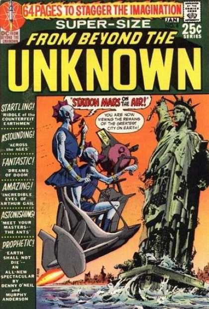 From Beyond the Unknown 8 - America The Falling - Desciet - Alien Liberty - Crash Liberty - She Stand Alone - Neal Adams
