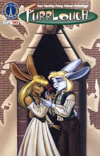 Furrlough 103 - Bunny Love - Bunny Matrimony - Rabbits Getting Married - Long Eared Nuptuals - Rabbit Romance