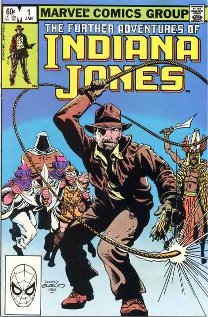 Further Adventures of Indiana Jones 1 - Feel The Lash - Jungle Adventures - Lash V Slash - Mask Of Terror - The Assasins Blade - Terry Austin