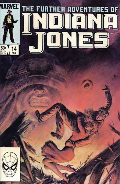Further Adventures of Indiana Jones 14 - Marvel - Man - Woman - Giant - Face - Bret Blevins