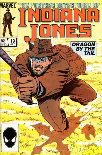 Further Adventures of Indiana Jones 19 - July 19 - Rope - Gun - Adventures - Dragon By The Tail - Bret Blevins
