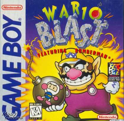 Game Boy Games - Wario Blast