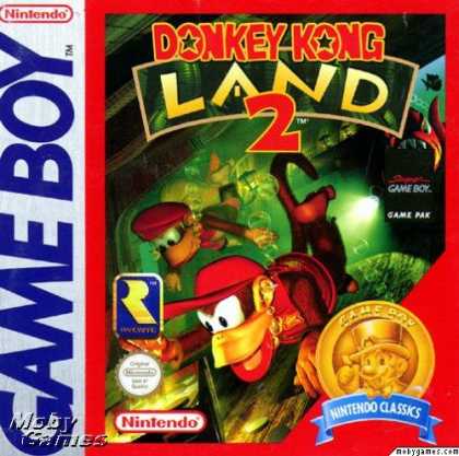 Game Boy Games - Donkey Kong Land 2: Diddy's Kong Quest