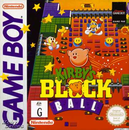 Game Boy Games - Kirby's Block Ball