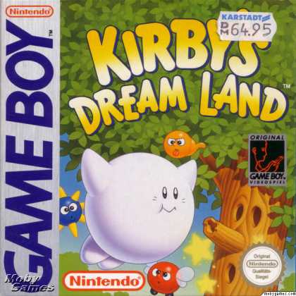 Game Boy Games - Kirby's Dream Land