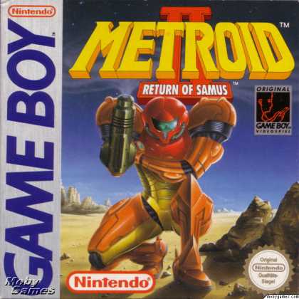 Game Boy Games - Metroid II: Return of Samus