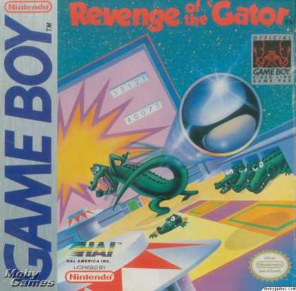 Game Boy Games - Pinball: Revenge of the 'Gator