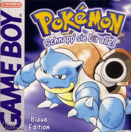 Game Boy Games - Pok&#xE9;mon Blue