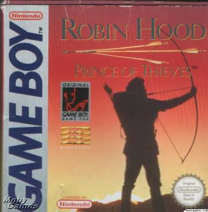 Game Boy Games - Robin Hood: Prince of Thieves