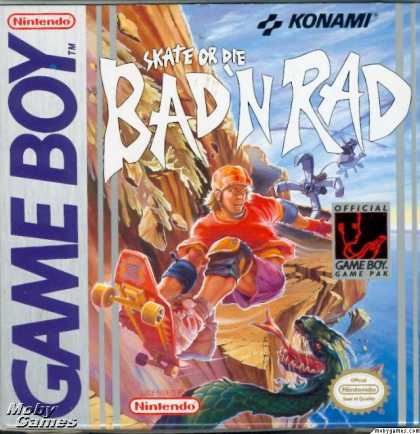 Game Boy Games - Skate or Die: Bad 'N Rad