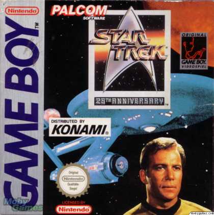 Game Boy Games - Star Trek 25th Anniversary