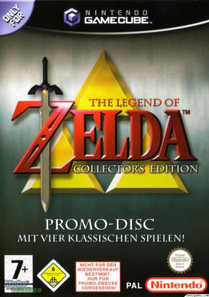 GameCube Games - The Legend of Zelda (Collector's Edition)