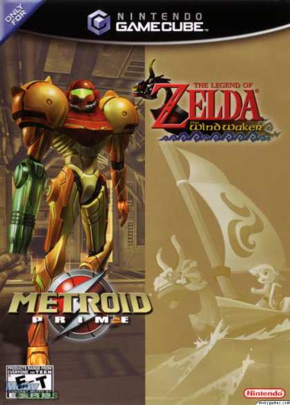 GameCube Games - The Legend of Zelda: The Wind Waker / Metroid Prime
