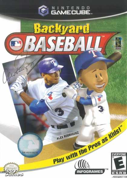GameCube Games - Backyard Baseball