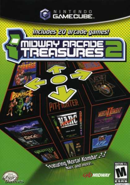 GameCube Games - Midway Arcade Treasures 2
