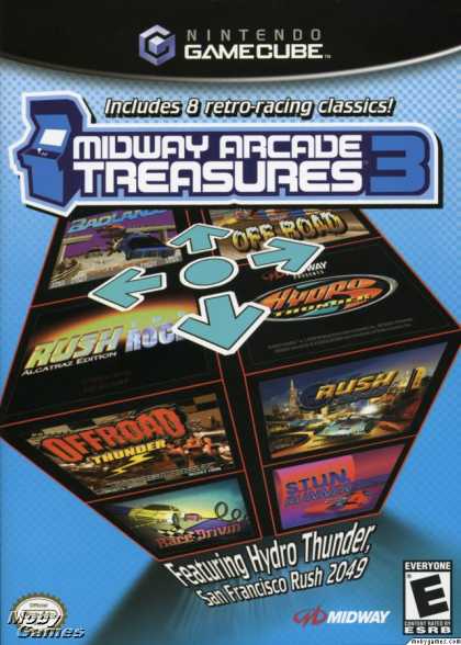 GameCube Games - Midway Arcade Treasures 3