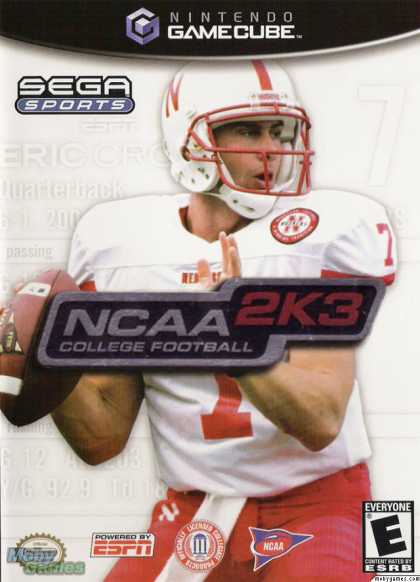 GameCube Games - NCAA College Football 2K3
