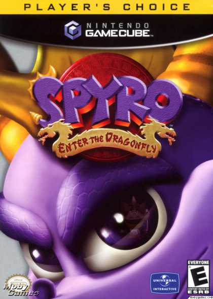 GameCube Games - Spyro: Enter the Dragonfly