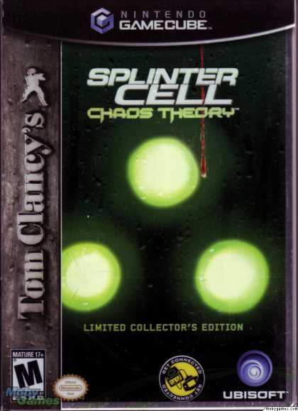 GameCube Games - Tom Clancy's Splinter Cell: Chaos Theory (Limited Collector's Edition)