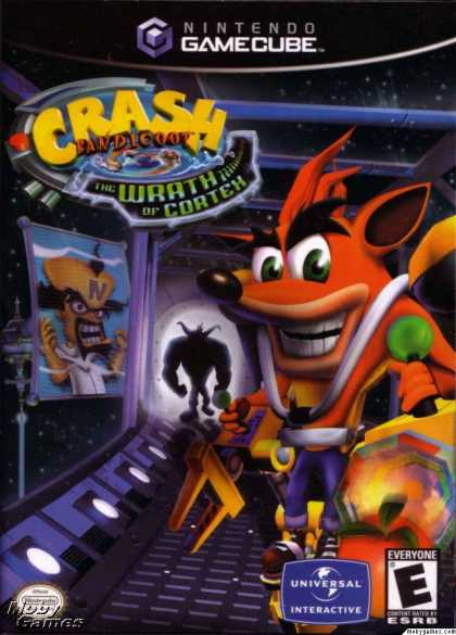 GameCube Games - Crash Bandicoot: The Wrath of Cortex