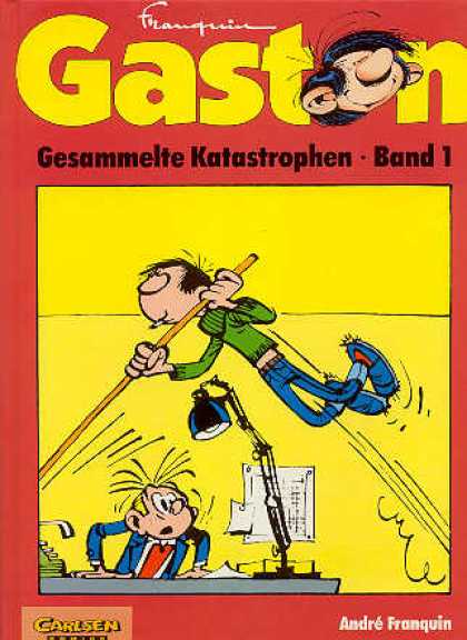 Gaston 20 - Gesammelte - Band 1 - Lamp - Man - Carlsen Comics