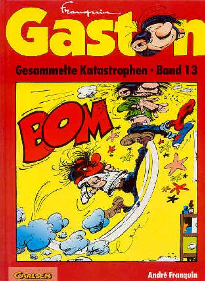 Gaston 32 - Comic - Retro - Andre Franquin - Cartoon - Belgian