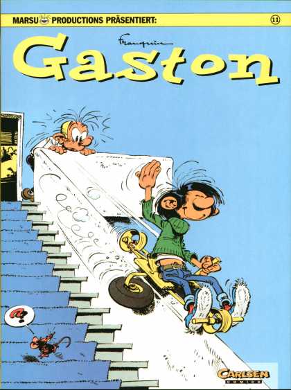 Gaston 43 - Marsu - Productions Prasentiert - Ladder - Carlsen Comics - Mouse