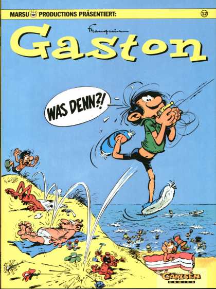 Gaston 44 - Was Denn - Beach - Water - Sand - Jumping
