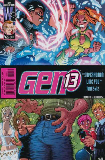 Gen13 65 - Superhuman - Part 2 Of 2 - Girls - Red Hair - Torn Clothes