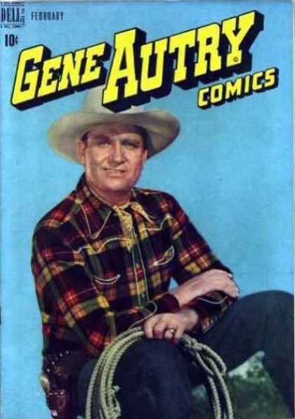 Gene Autry Comics 12 - Gene Autry - Dell Comics - Western - Lasso - Cowboy