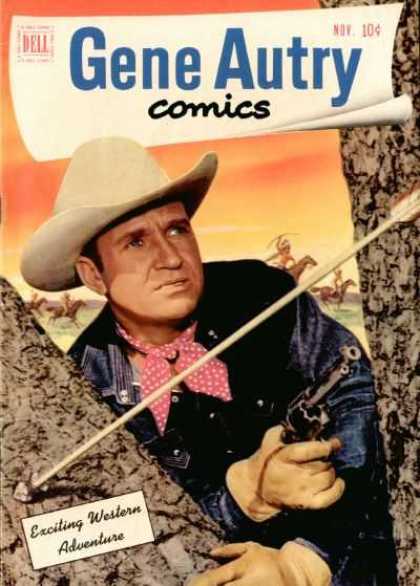 Gene Autry Comics 57 - Exciting - Western - Adventure - Dell - Nov