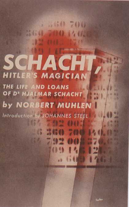 George Salter's Covers - Schacht, Hitler's Magician