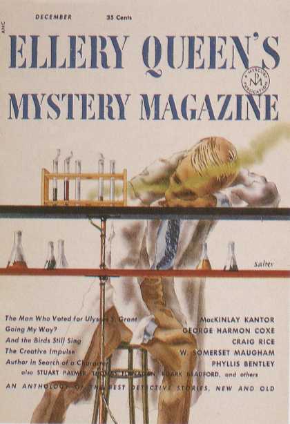 George Salter's Covers - Ellery Queen's Mystery Magazine