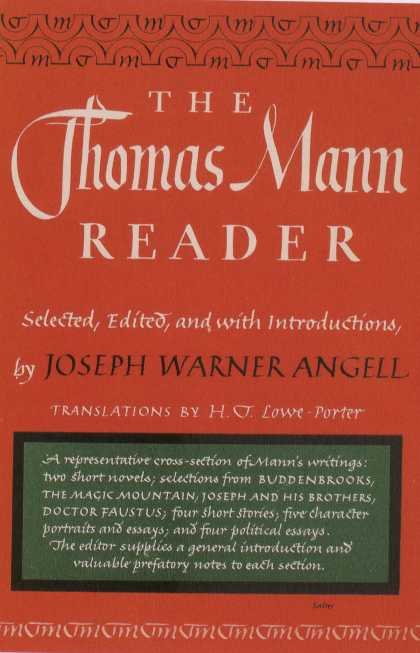 George Salter's Covers - The Thomas Mann Reader