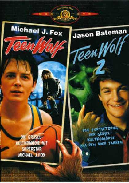 German DVDs - Teen Wolf And Teen Wolf 2