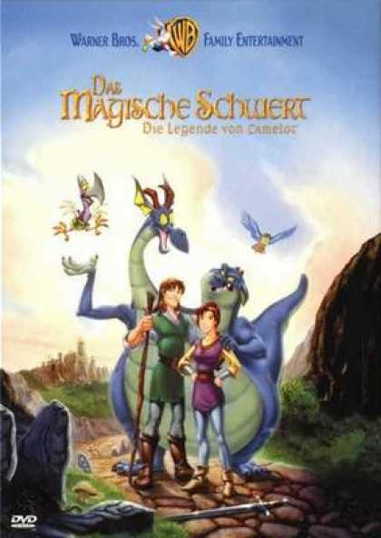 German DVDs - The Quest For Camelot
