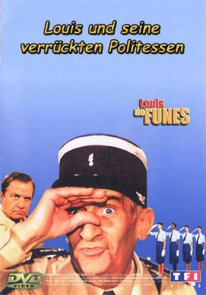 German DVDs - The Gendarme And The Crazy Traffic Wardens