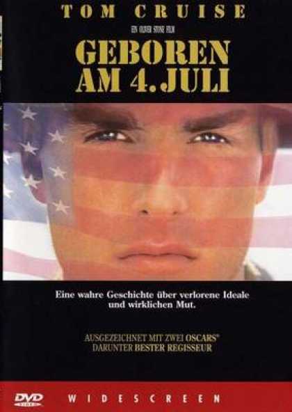 German DVDs - Born On The Fourth Of July Widescreen